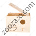 Дървено гнездо за Папагали 19,5 / 14 / 14 cм. - Ferplast Nido Medium